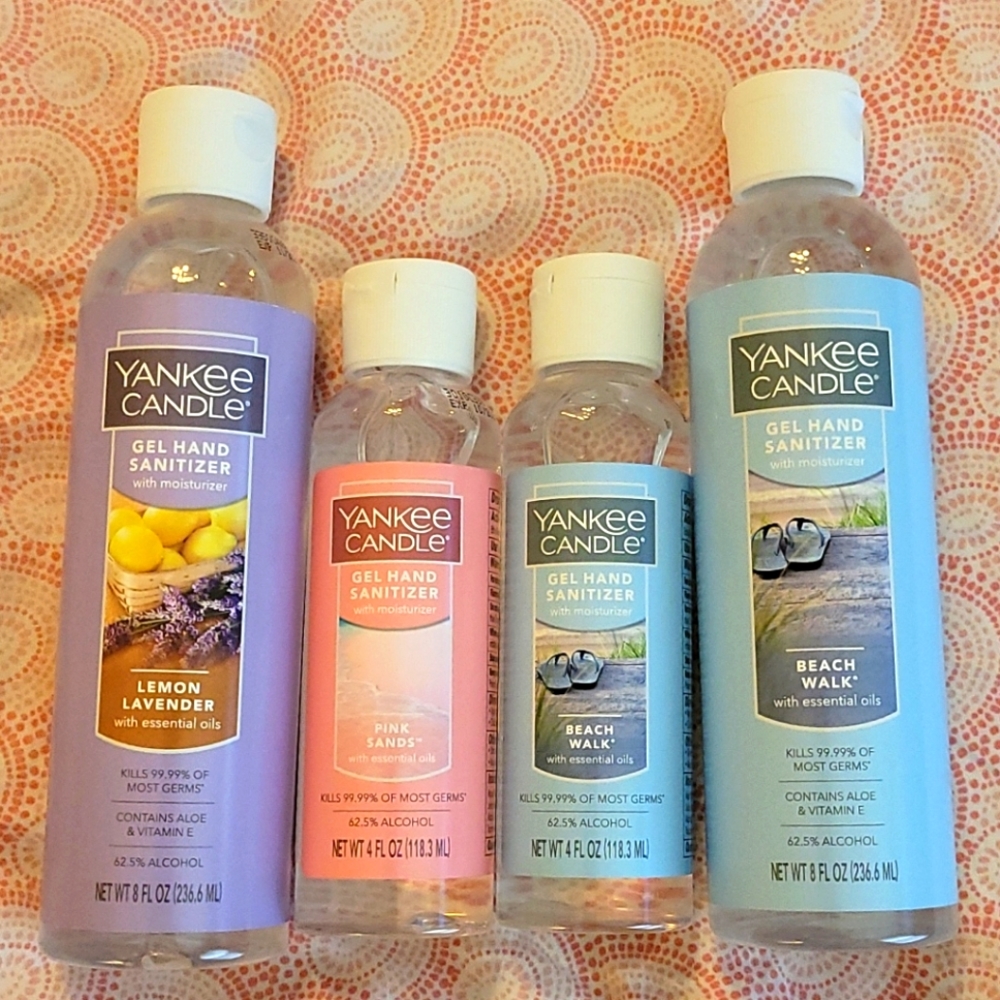 Yankee Candle hand sanitizer